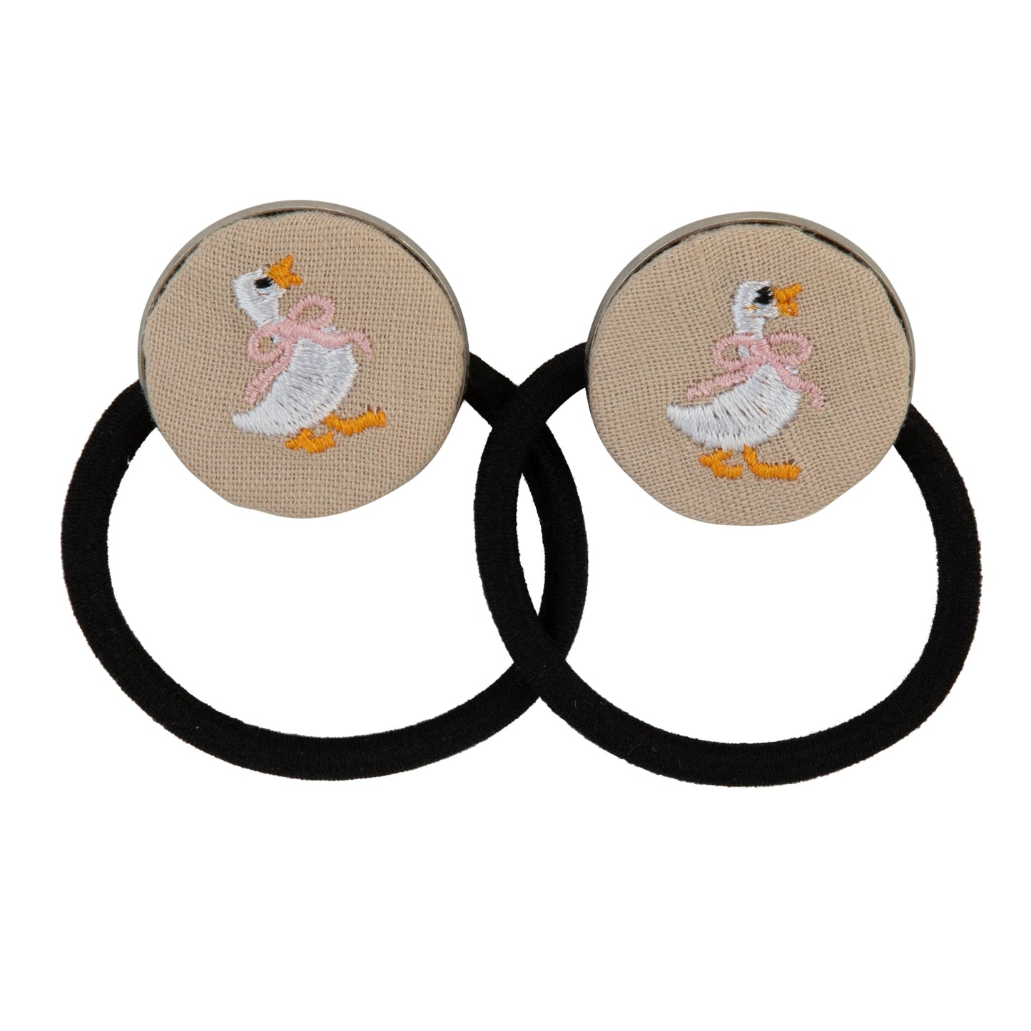 Duck embroidered pony rubbers