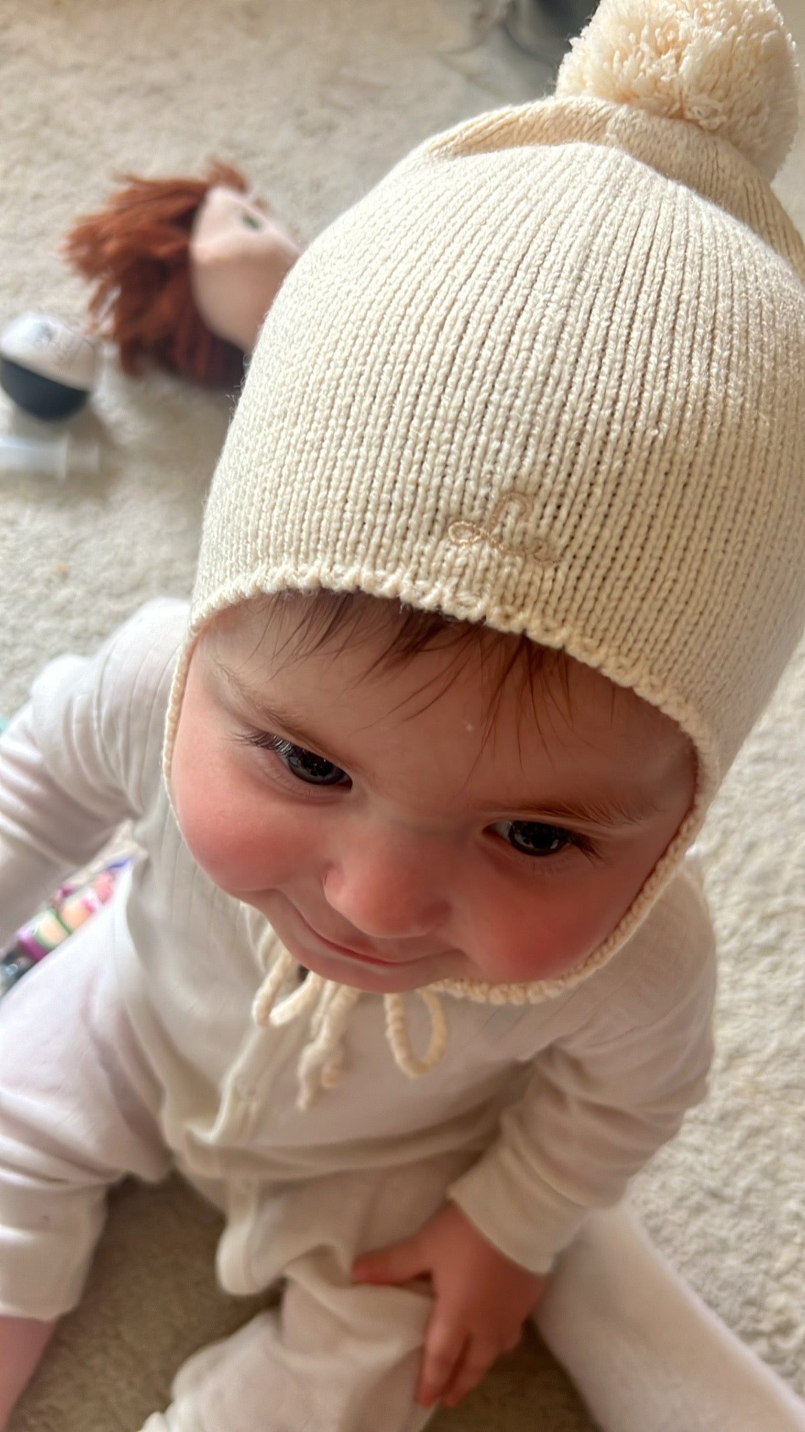 Cashmere bebe outdoor hat